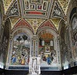 Interior of the Siena Cathedral 