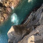 The narrow inlet 
