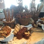 Even the bread had patterns on