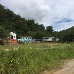 Church and houses
