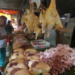 Every kind of meat that you could wish for, even chickens feet