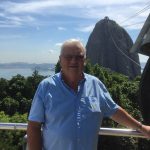 Geoff with Sugarloaf in distance