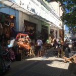 One of the side street markets