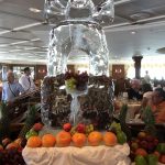 The ice carvings were brilliant