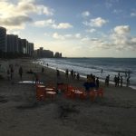 People still swimming, surfing etc., etc.,