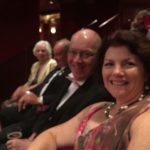 Debbie and Paul at the theatre