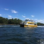 The water bus we travelled in
