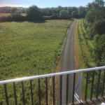 Amazing going over roads and railways