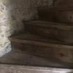 101 steps that were very clostophobic 