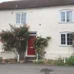 Pretty cottages near our mooring 
