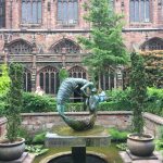 Inside the grounds of Cathedral 