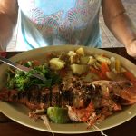 My red snapper was enormous