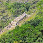 Inca settlement in the hills