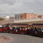 Tourist train around Lorca