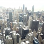A view from the pot on Willis Tower