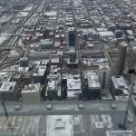 A view from the top of Willis Tower
