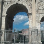 One of the four arches stil remaining in Rome