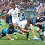 George Ford Scores the Opening Try for England