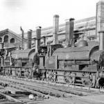 Old picture of the locomotive factory