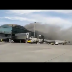 Fire at Alicante Airport