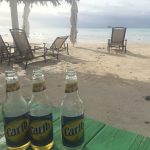 Beautiful beaches, sun and Carib what else could we wish for