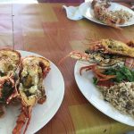 Our lobster lunch